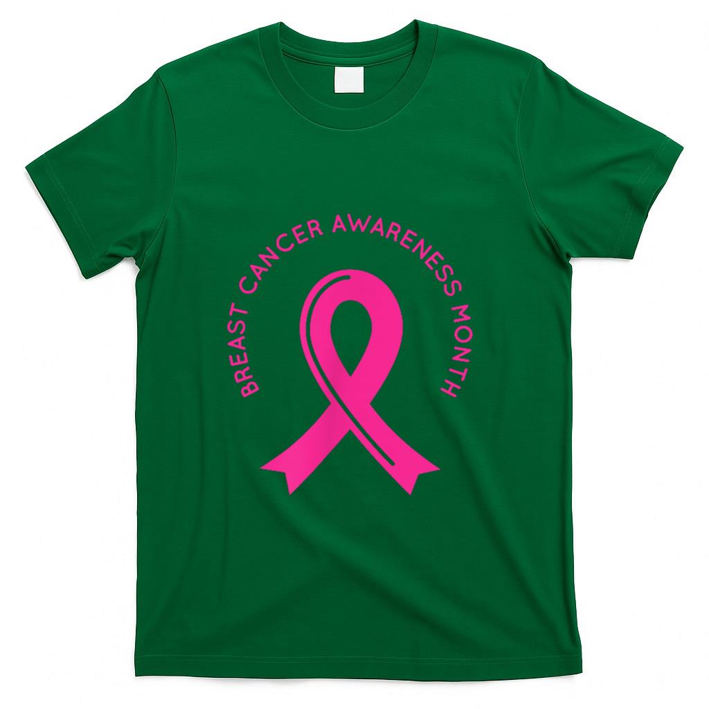 Breast Cancer Awareness Pink Ribbon Support Squad Cancer T-Shirt