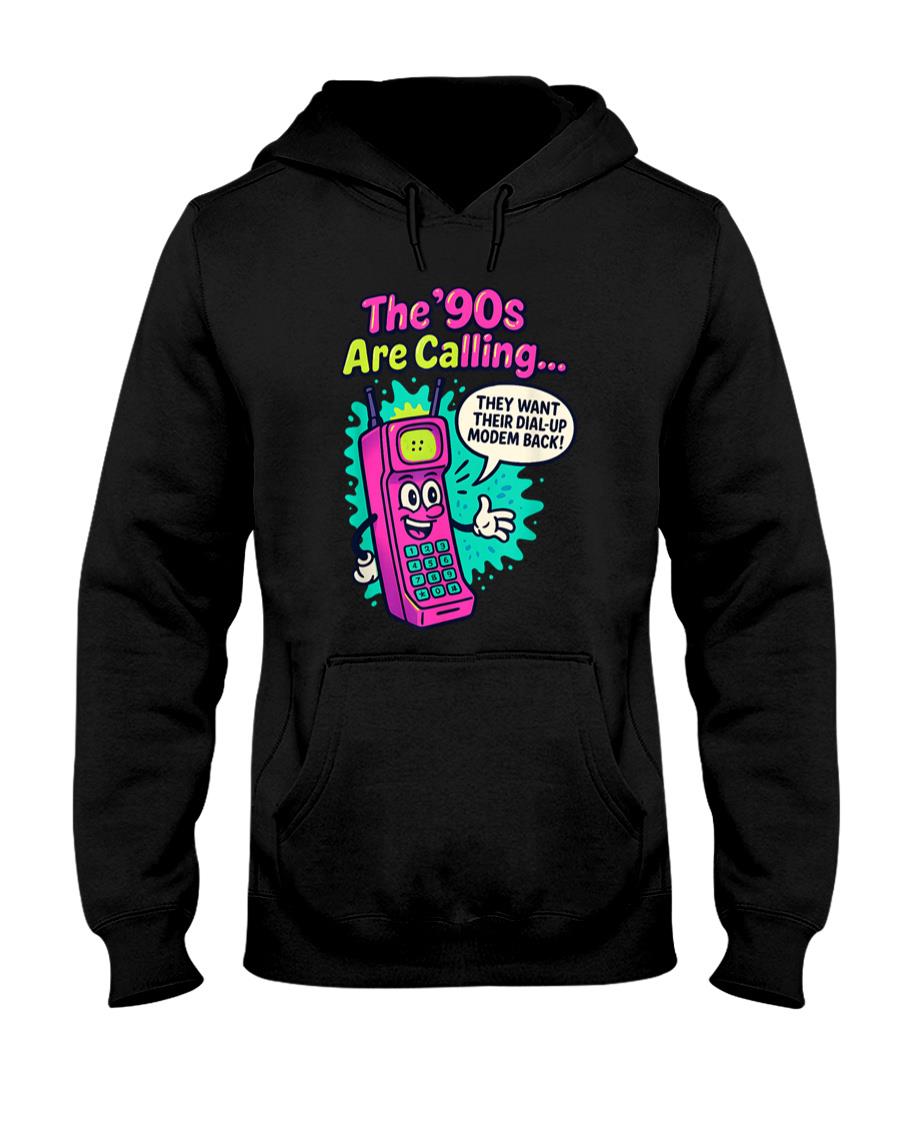 Retro Nostalgia - The 90s are Calling Funny Retro 90s Kid Nostalgia Gag Meme T-Shirt