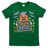 Halloween Teacher This design is a perfect fit for a Halloween teacher. A pumpkin is the star, with T-Shirt