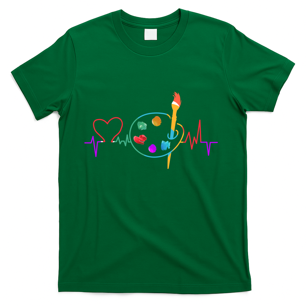 Funny Paint Palette Brush Artist Painter Gift Gift T-Shirt