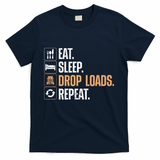 Truck Driver Art Dad Trucking Mechanic Trucker T-Shirt