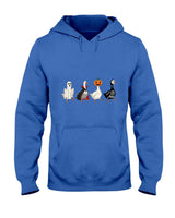 Spooky Halloween Silly-Goose Pumpkin Ghost Treat or Trick T-Shirt