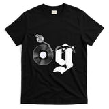 Retro Nostalgia - Old School Dad OG Hip Hop Head Vinyl Retro 80s90s nostalgia T-Shirt