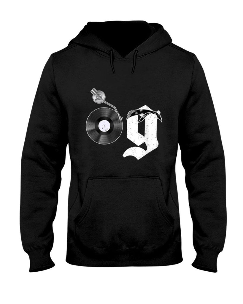 Retro Nostalgia - Old School Dad OG Hip Hop Head Vinyl Retro 80s90s nostalgia T-Shirt