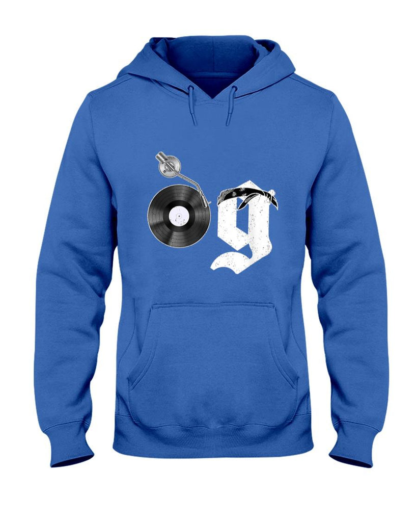 Retro Nostalgia - Old School Dad OG Hip Hop Head Vinyl Retro 80s90s nostalgia T-Shirt