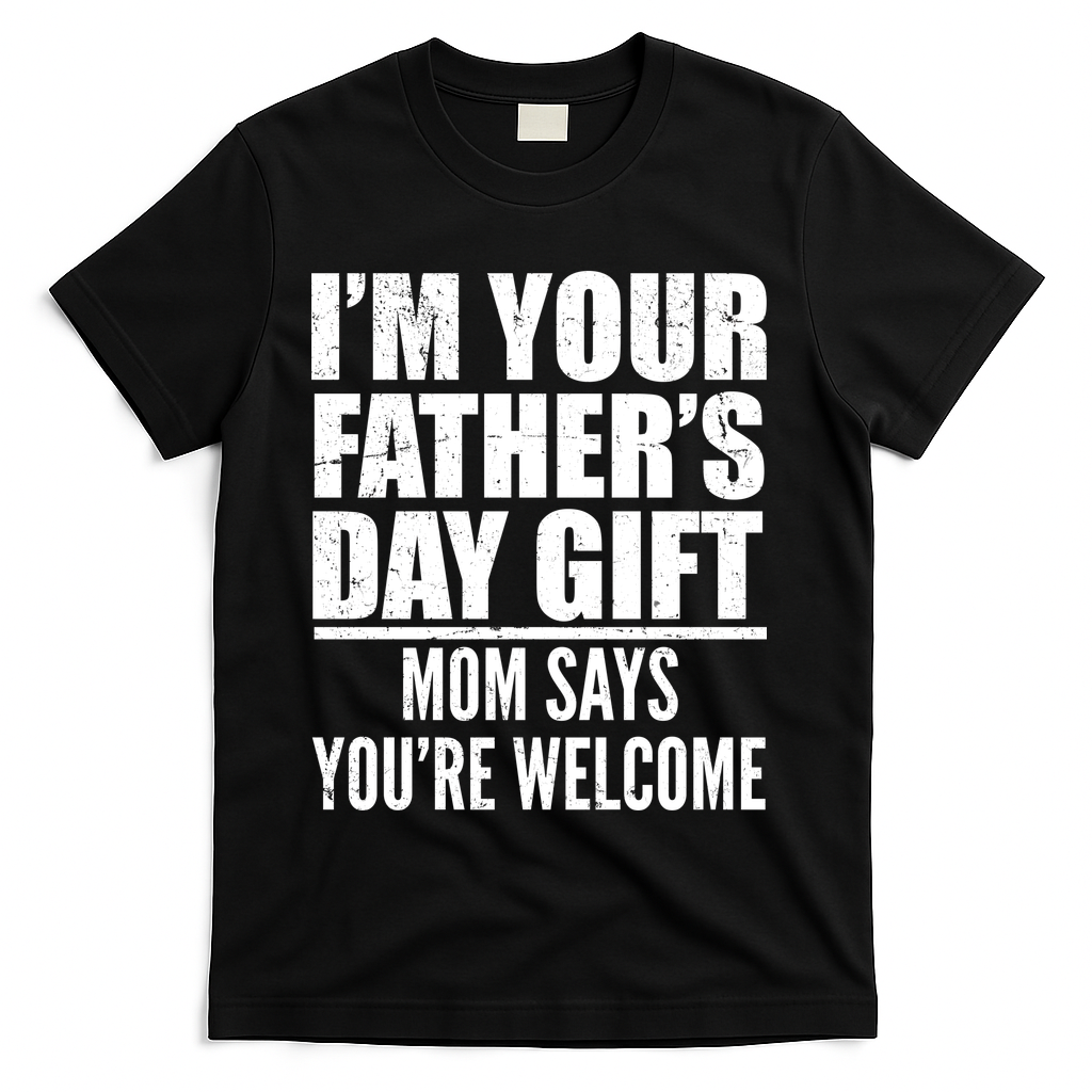 I'm Your Father's Day Gift Mom Says You're Welcome T-Shirt