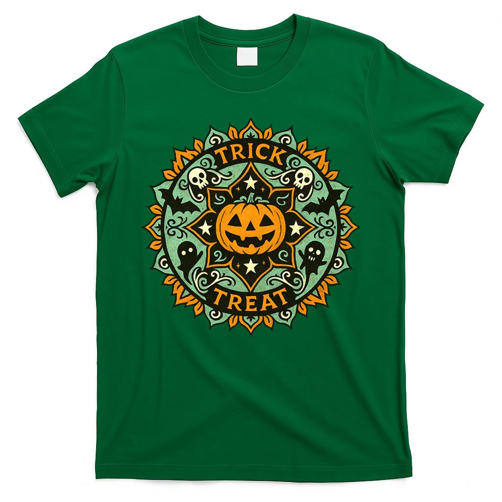Trick or Treat Mandala Classic T-Shirt