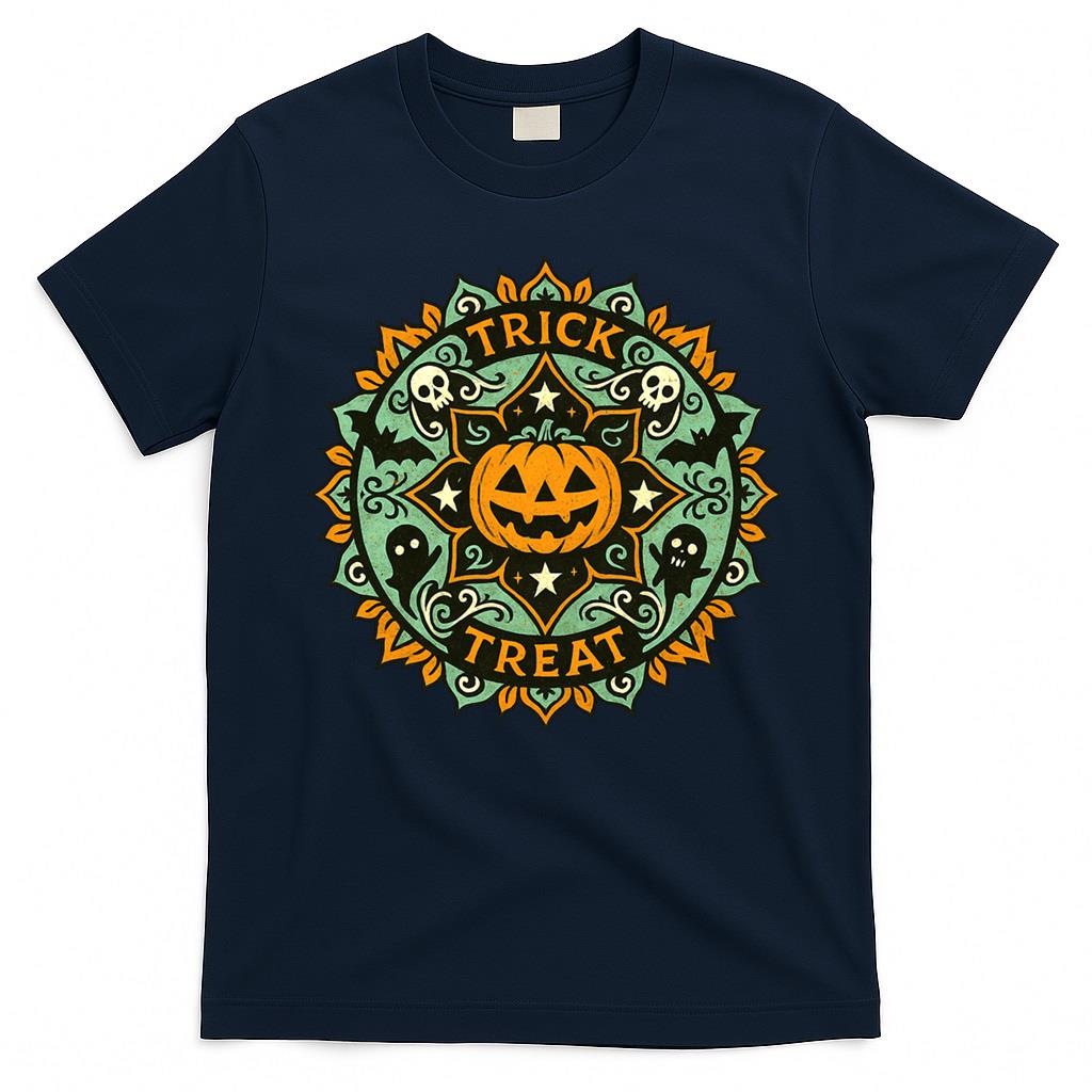 Trick or Treat Mandala Classic T-Shirt