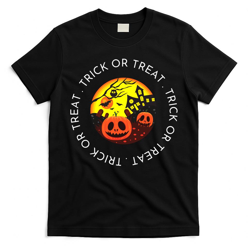 Trick or Treat Pumpkins Oversized T-Shirt
