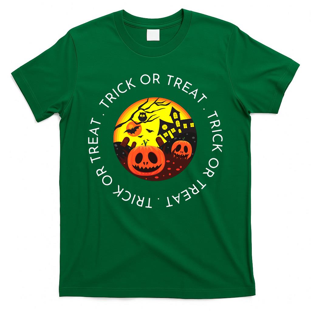 Trick or Treat Pumpkins Oversized T-Shirt
