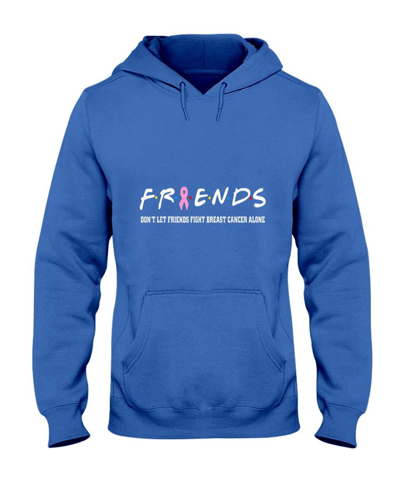 Friends Tee Dont Let Friends Fight Breast Cancer Alone T-Shirt