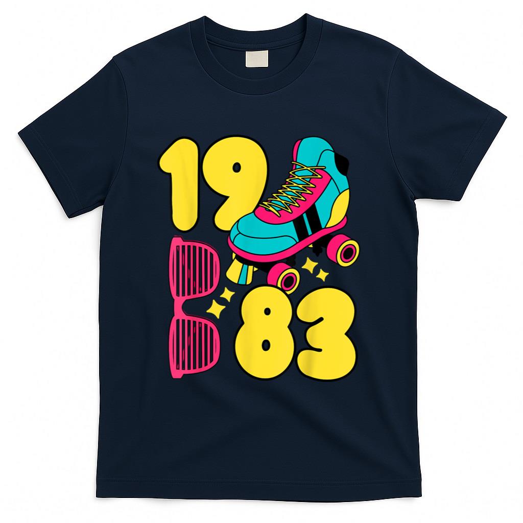 Retro Nostalgia - 1983 Vintage Roller Rink 80s Night Retro Nostalgia Collector T-Shirt