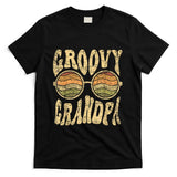 Retro Nostalgia - Mens Groovy Grandpa 70s Aesthetic Nostalgia 1970's Retro Grandpa T-Shirt