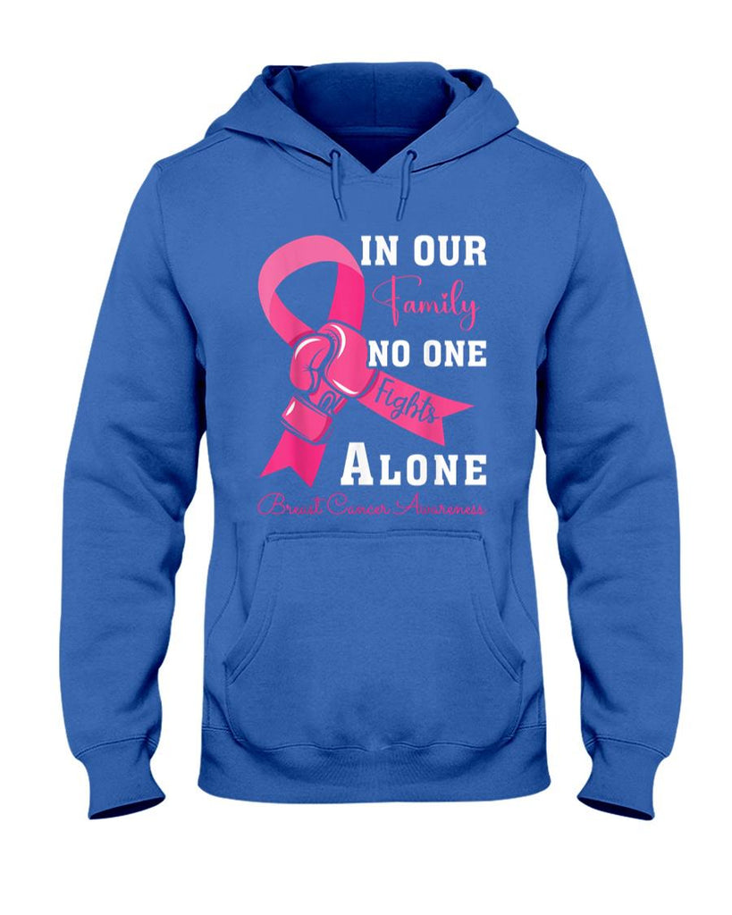 Breast Cancer Support Family Women Breast Cancer Awareness T-Shirt
