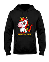 Cute Unicorn Demon Trick Or Treats Halloween T-Shirt