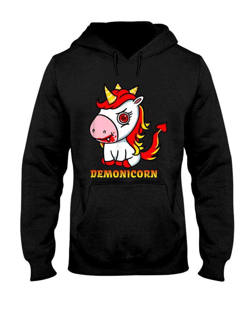 Cute Unicorn Demon Trick Or Treats Halloween T-Shirt