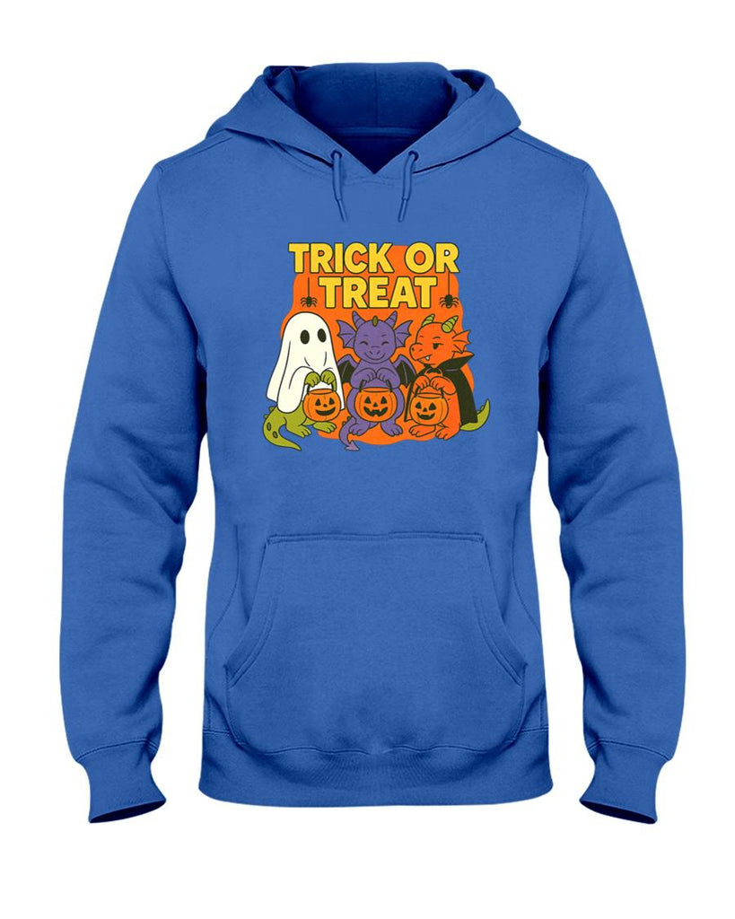 Cute Trick or Treat Dragons Halloween Fantasy Magic Design Oversized T-Shirt