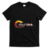 Retro Nostalgia - Contra Logo Retro Gamer Nostalgia Classic 8-Bit Revival T-Shirt