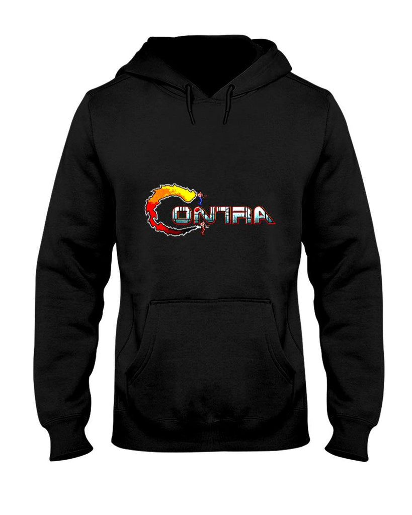 Retro Nostalgia - Contra Logo Retro Gamer Nostalgia Classic 8-Bit Revival T-Shirt