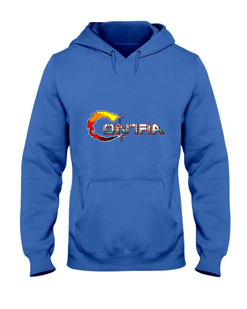 Retro Nostalgia - Contra Logo Retro Gamer Nostalgia Classic 8-Bit Revival T-Shirt