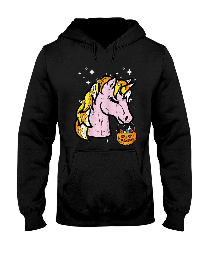 Halloween Unicorn Trick Or Treat Costume Girls Kids Youth T-Shirt