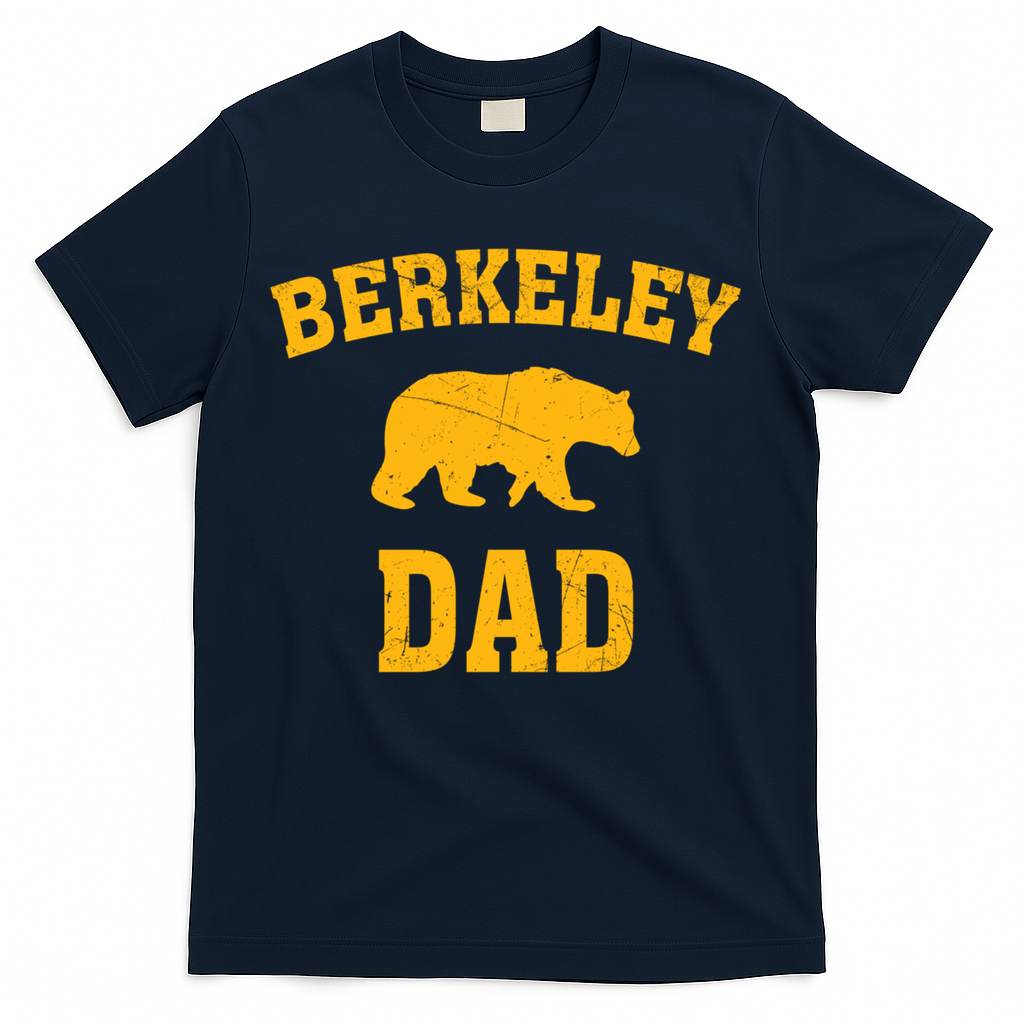 Berkeley Dad Bear Graphic FatherS Day Gift T-Shirt