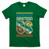 70th Birthday 1956 Established Nineteen 56 T-Shirt