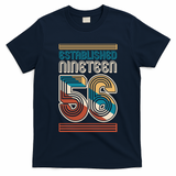 70th Birthday 1956 Established Nineteen 56 T-Shirt
