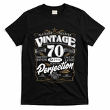 70th Birthday Est 1956 All Bark No Bite Vintage Birthday  T-Shirt
