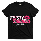 70th Birthday Feisty And Fabulous Since 1956  T-Shirt