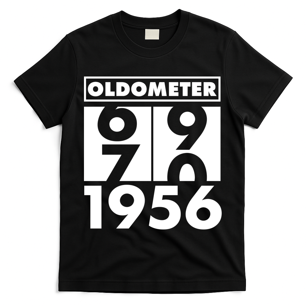 70th Birthday Oldometer 1956 T-Shirt