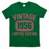 70th Birthday Vintage 1956 Limited Edition Birthday Metal Plate  T-Shirt