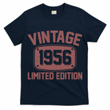 70th Birthday Vintage 1956 Limited Edition Birthday Metal Plate  T-Shirt