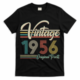 70th Birthday Vintage 1956 Original Parts Birthday T-Shirt
