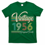 70th Birthday Vintage 1956 Original Parts Birthday T-Shirt