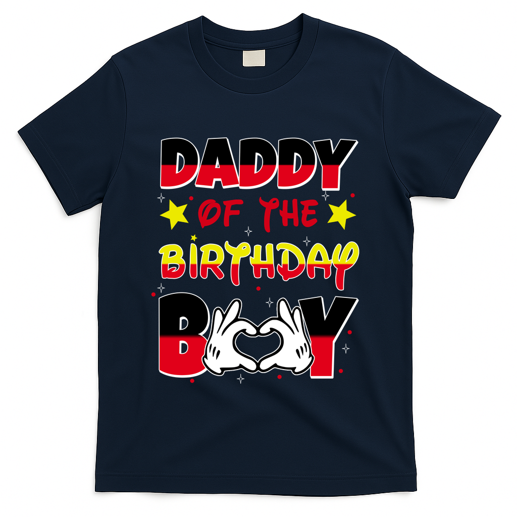 Daddy Of The Birthday Boy Dad Gift T-Shirt
