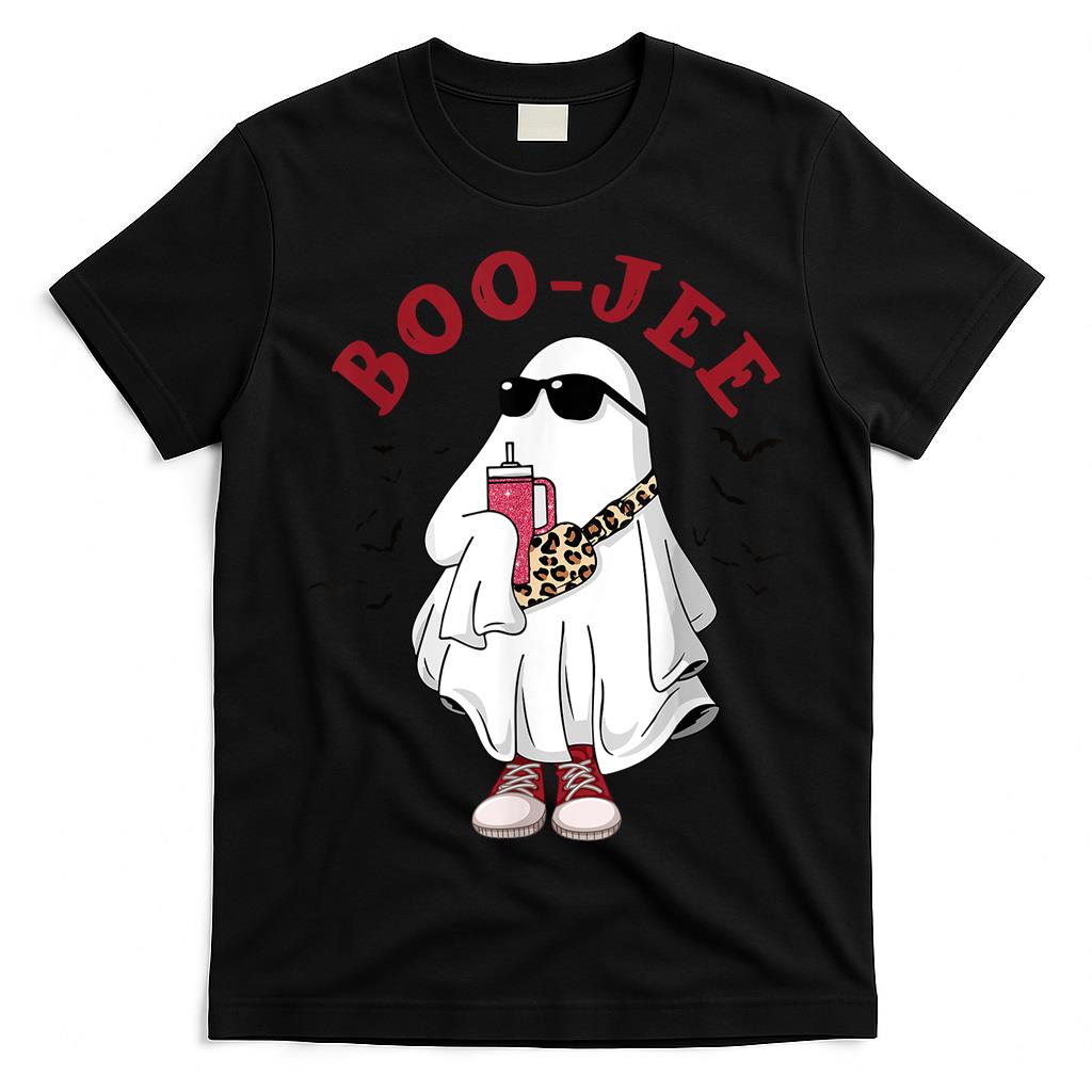 Cool Ghost Boujee Boo-Jee Halloween Bats Trick or Treat T-Shirt