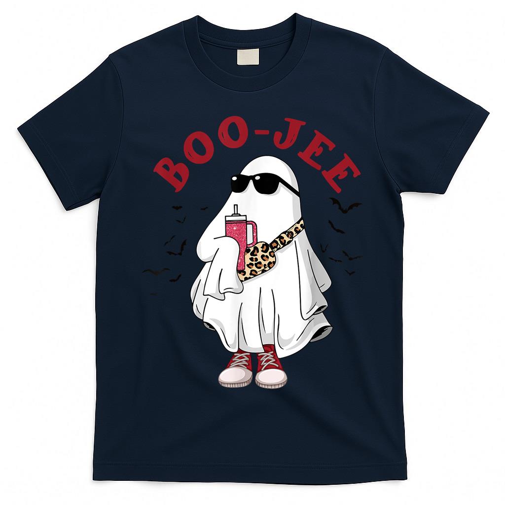 Cool Ghost Boujee Boo-Jee Halloween Bats Trick or Treat T-Shirt