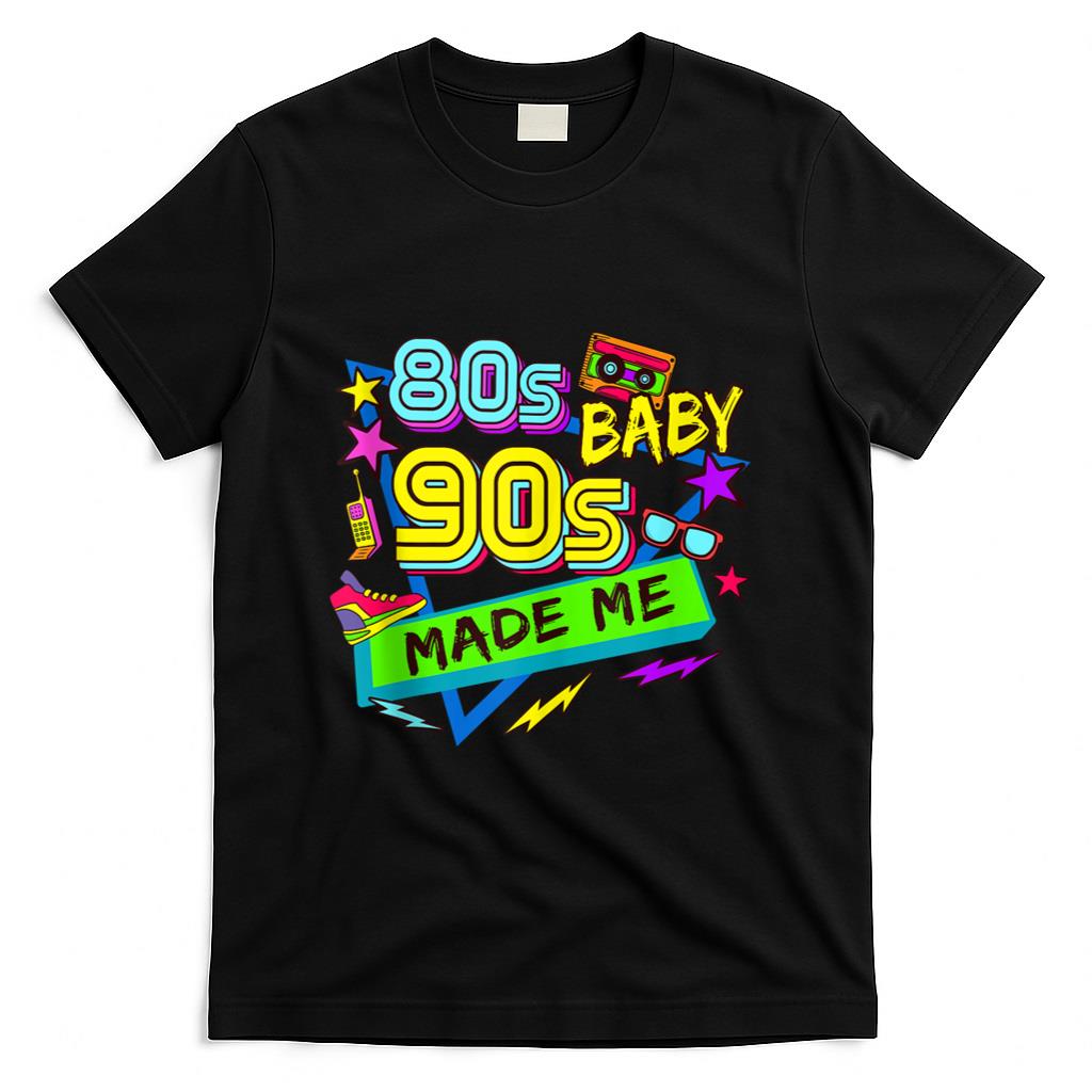 Retro Nostalgia - Vintage 1980s 80's Baby 1990s 90's Made Me Retro Nostalgia