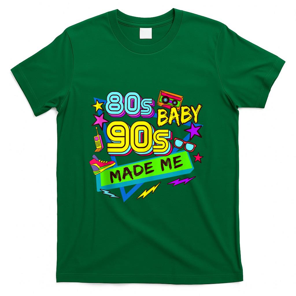 Retro Nostalgia - Vintage 1980s 80's Baby 1990s 90's Made Me Retro Nostalgia