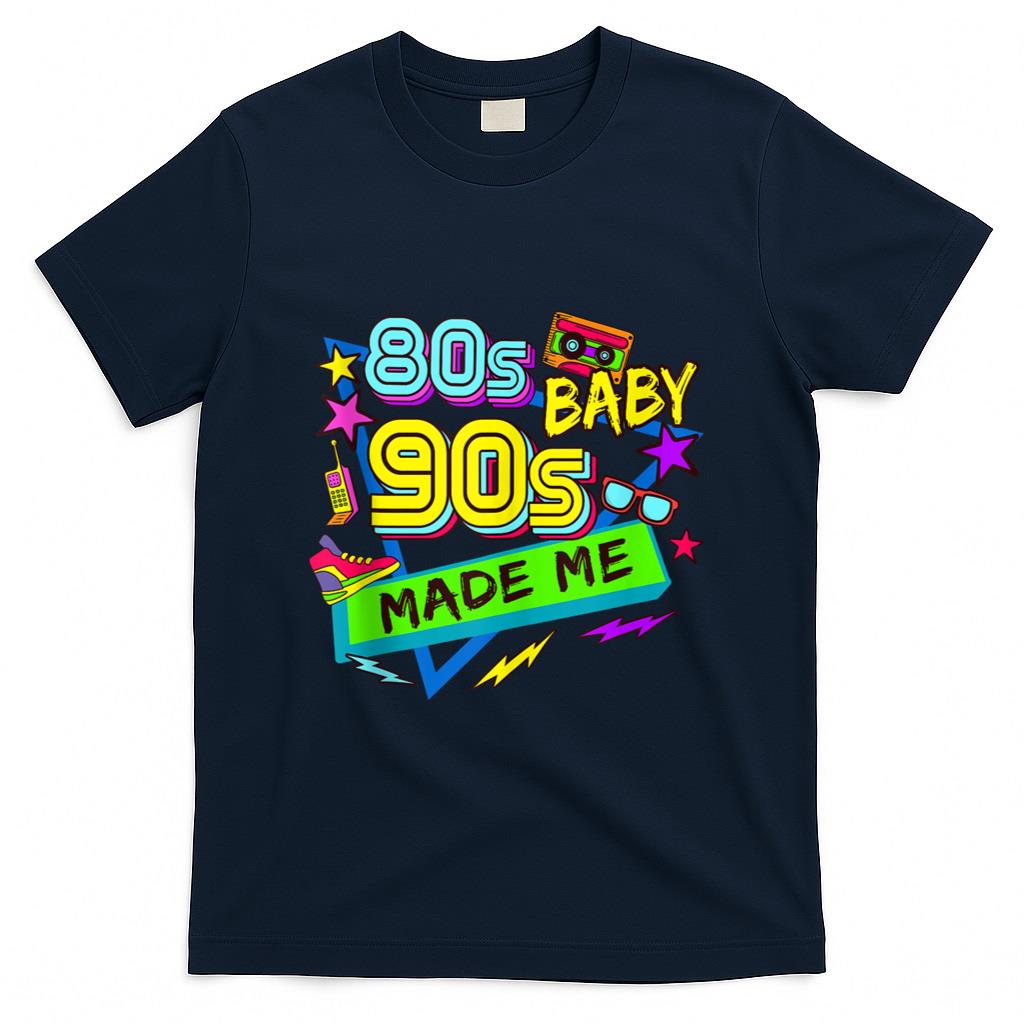 Retro Nostalgia - Vintage 1980s 80's Baby 1990s 90's Made Me Retro Nostalgia