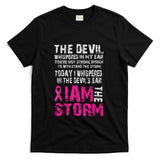 I am the storm Breast cancer awareness T-Shirt