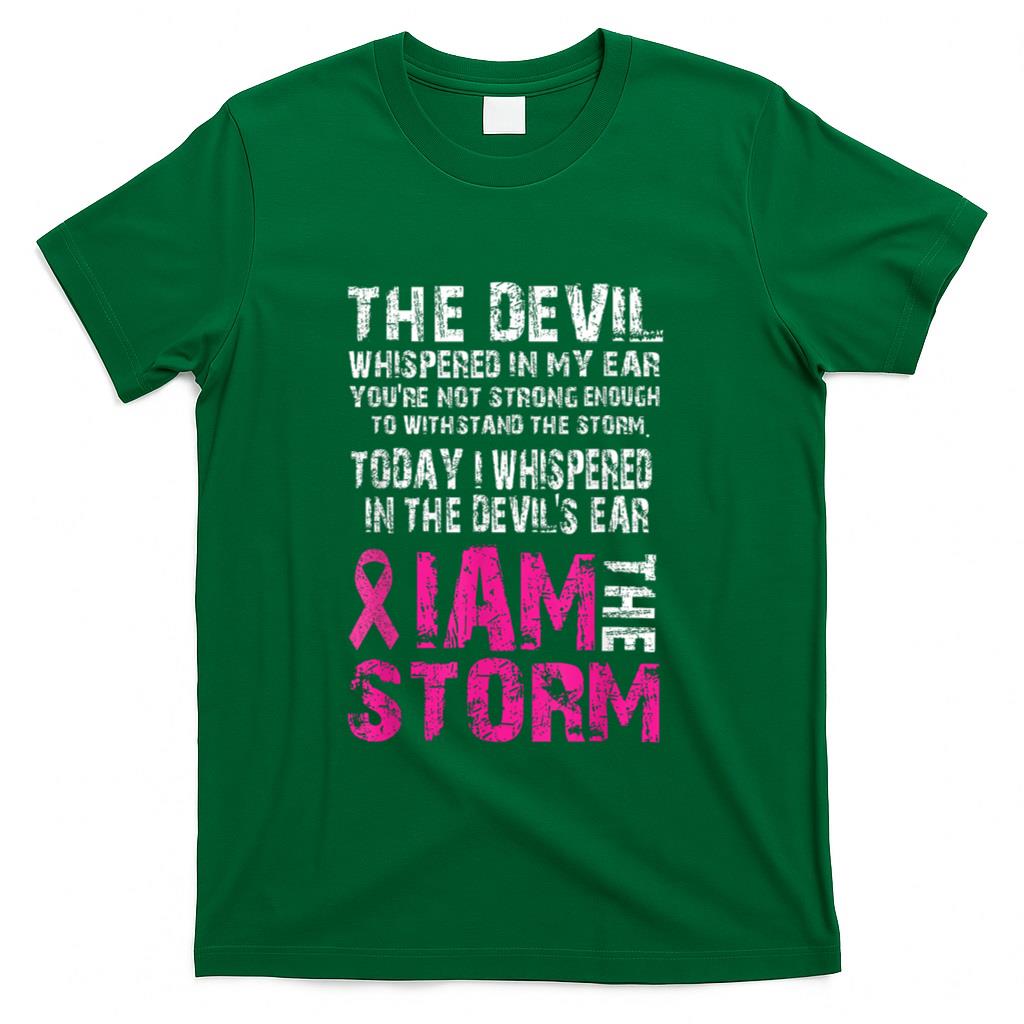 I am the storm Breast cancer awareness T-Shirt