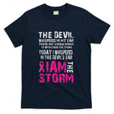 I am the storm Breast cancer awareness T-Shirt