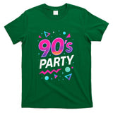 Retro Nostalgia - 90's Party - 90s Nostalgia Retro Rave Dance Music T-Shirt