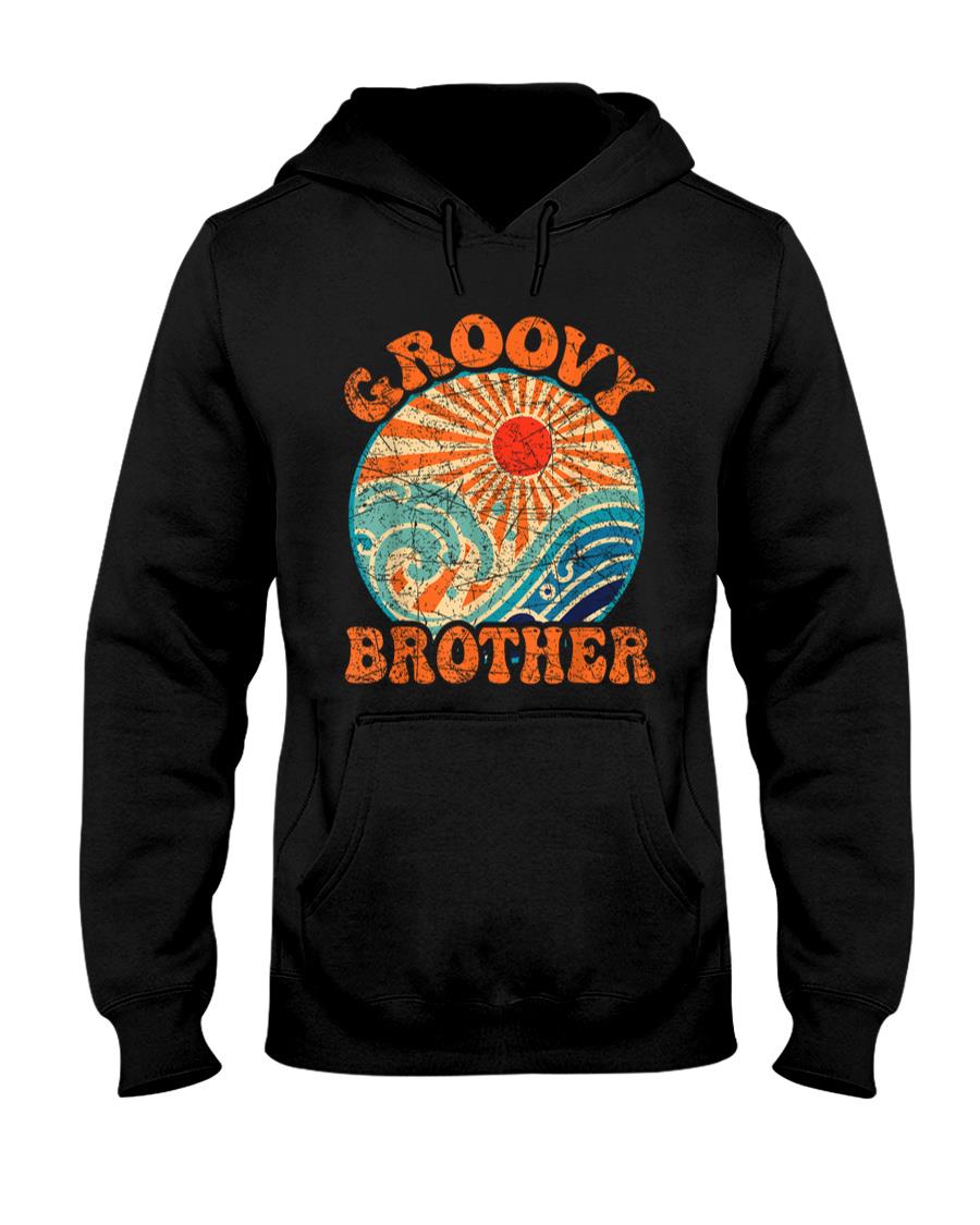 Retro Nostalgia - Groovy Brother 70s Aesthetic Nostalgia 1970's Retro Brother T-Shirt