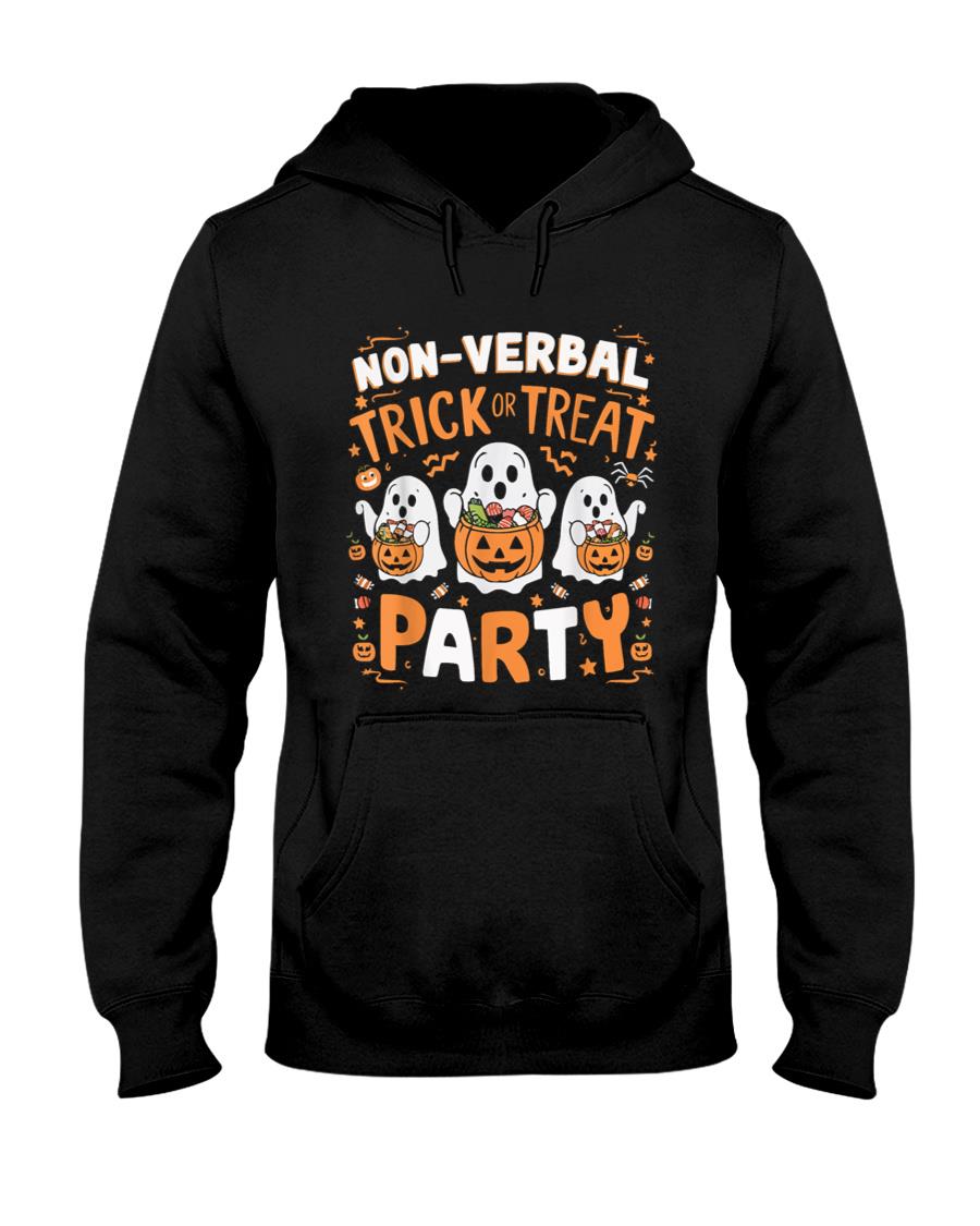 Support Autism Halloween Spooky Autistic Trick Or Treat  Style 1 T-Shirt