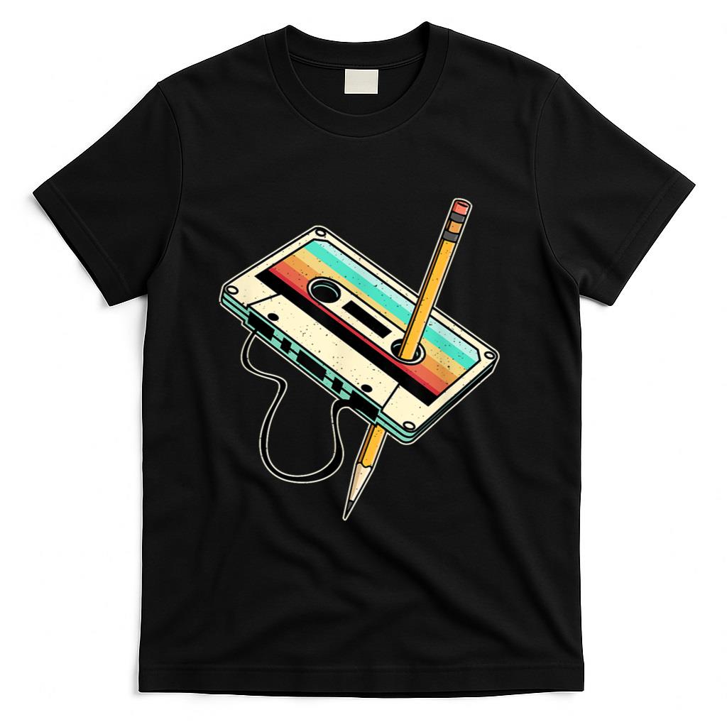 Retro Nostalgia - 80s 90s Retro Party Costume Nostalgia Cassette T-Shirt