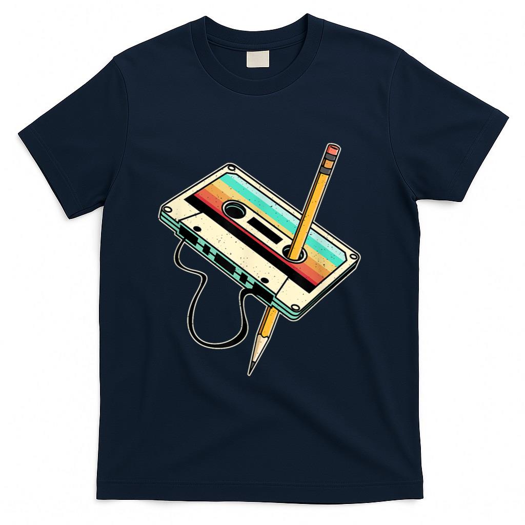 Retro Nostalgia - 80s 90s Retro Party Costume Nostalgia Cassette T-Shirt