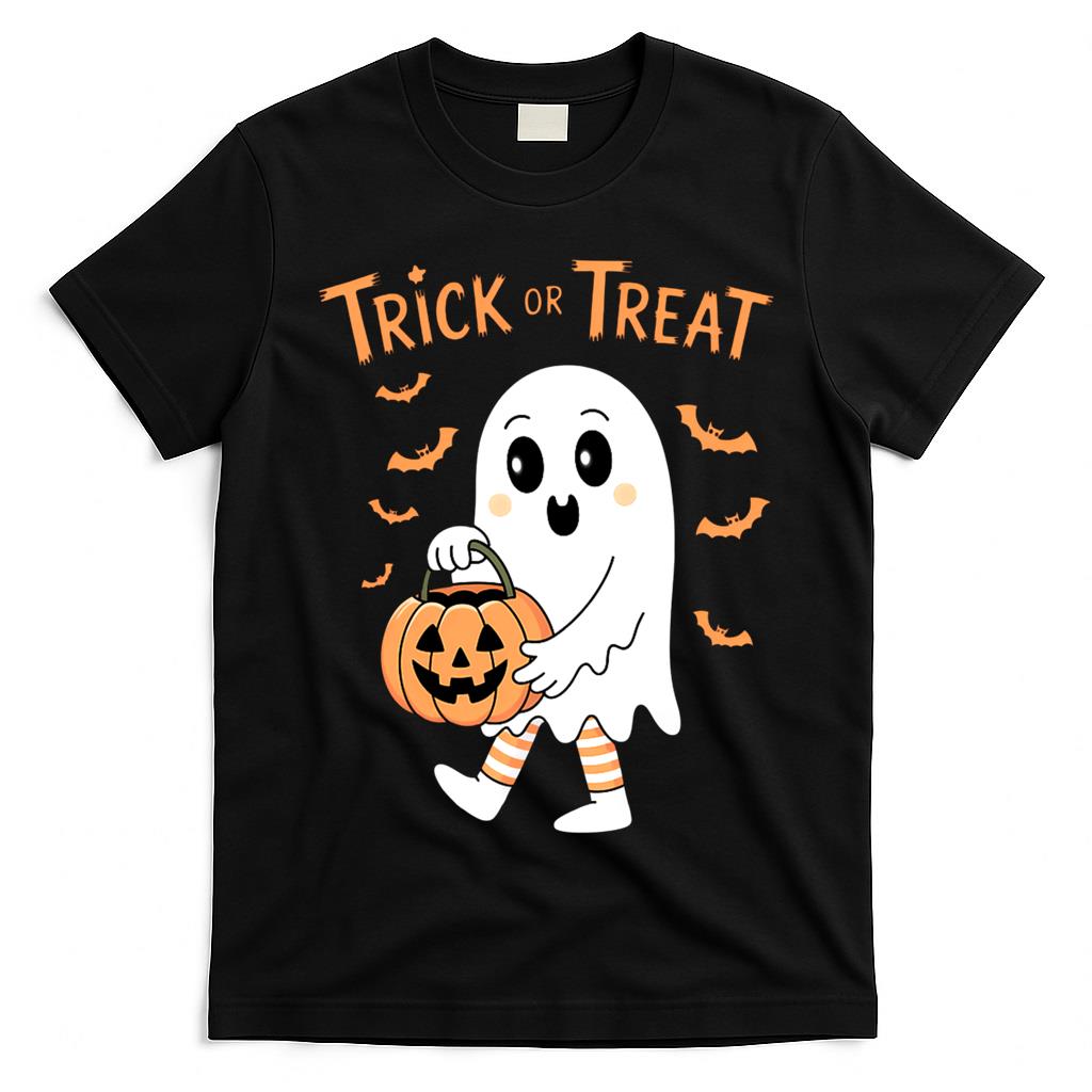 Cute Ghost Trick or Treat Halloween Essential T-Shirt